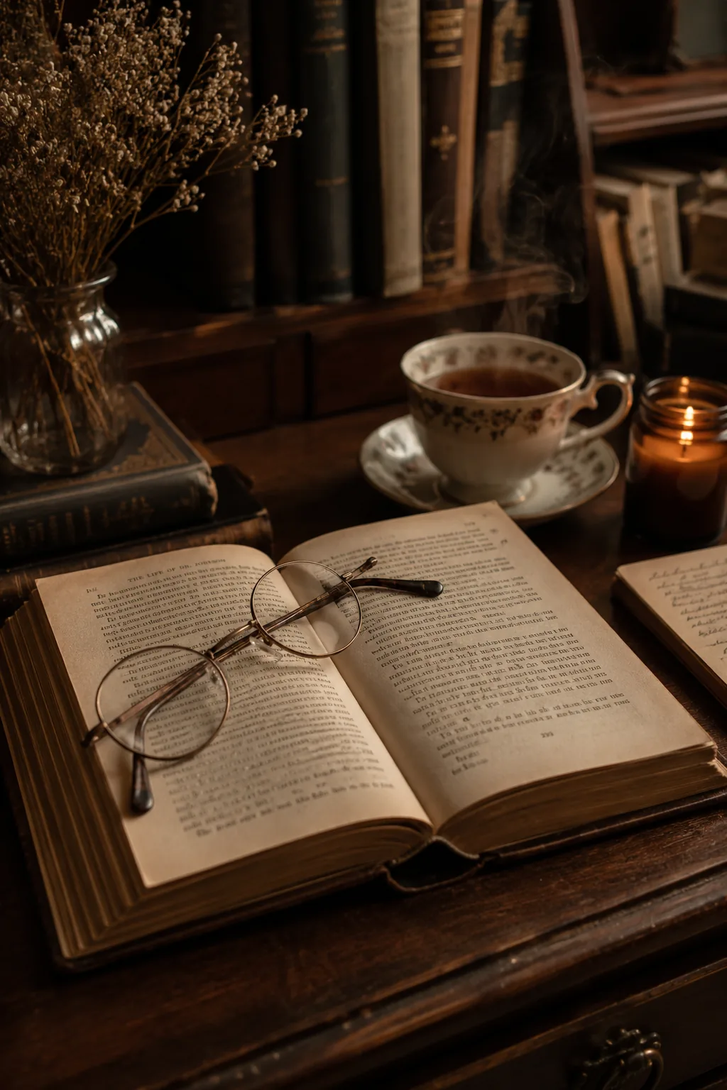 صورة كتاب عتيق أكاديميا داكنة