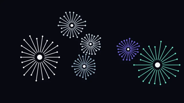 Air Force Blue fireworks background — free HD air force blue color wallpaper 1920x1080