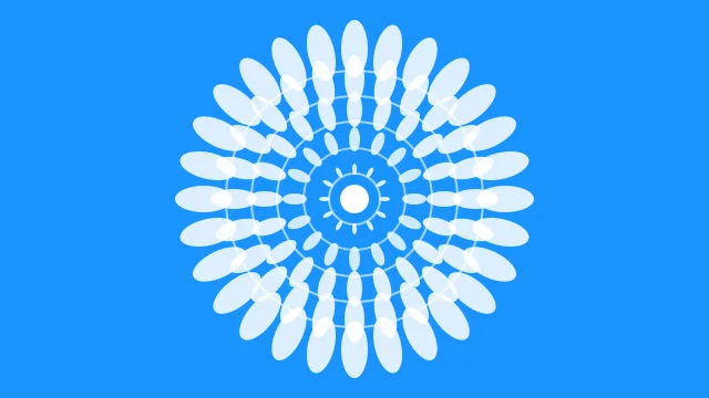 Alice Blue mandala desktop wallpaper — free 4K alice blue wallpaper 3840x2160