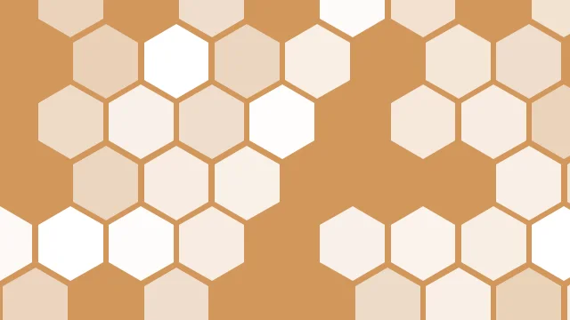 Almond Cream hexagon background — free HD almond cream color wallpaper 1920x1080