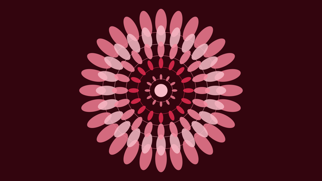 Amaranth mandala background — free HD amaranth color wallpaper 1920x1080
