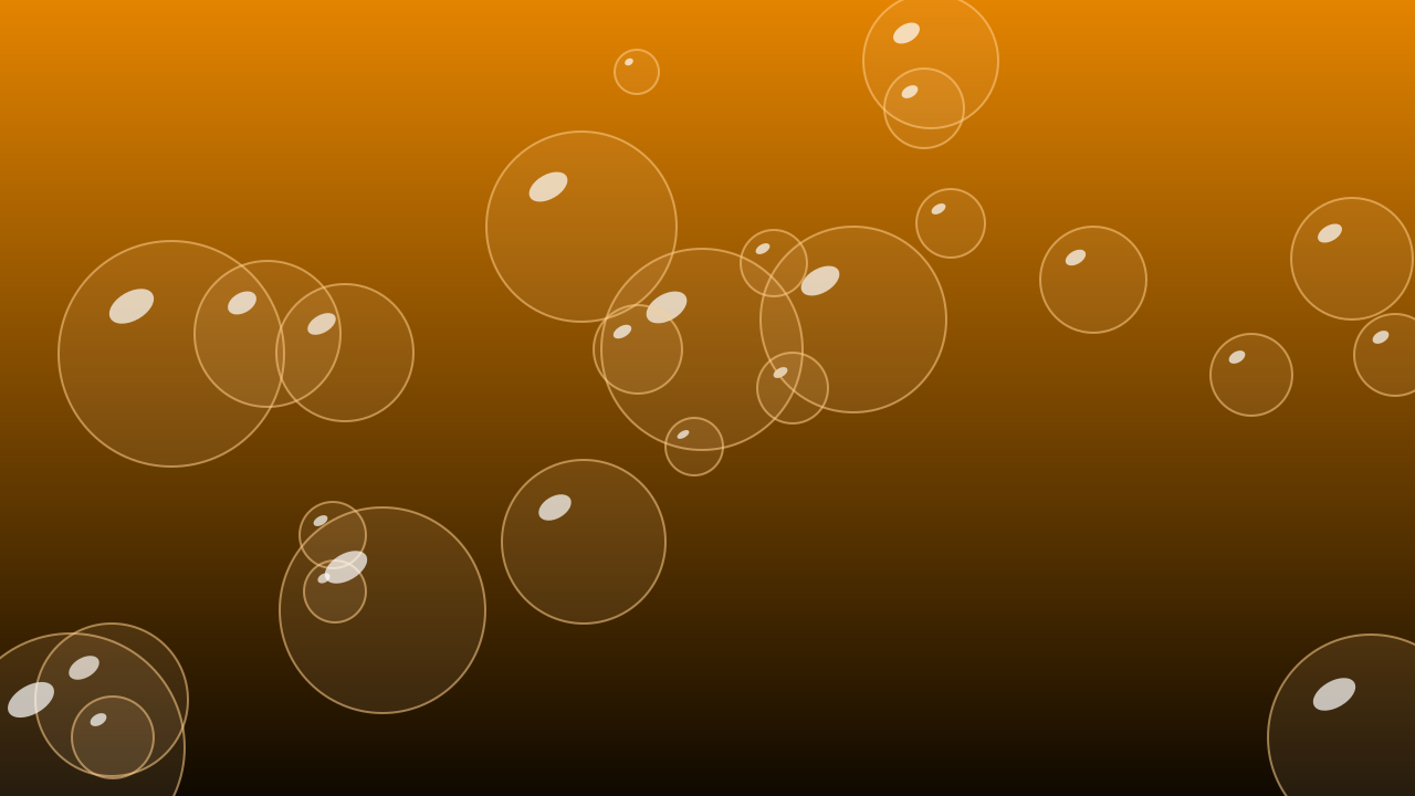 Amber Earth bubbles background — free HD amber earth color wallpaper 1920x1080