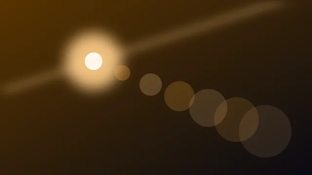 Amber Earth lens flare background — free HD amber earth color wallpaper 1920x1080