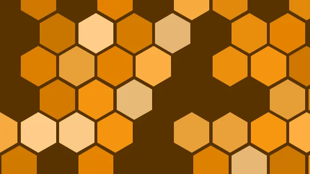Amber Earth hexagon background — free HD amber earth color wallpaper 1920x1080