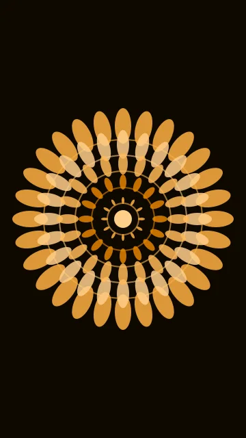 Amber Earth mandala phone wallpaper — free HD amber earth mobile wallpaper 1080x1920
