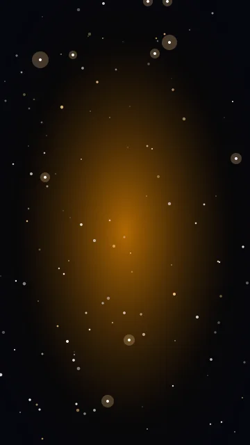 Amber Earth stars phone wallpaper — free HD amber earth mobile wallpaper 1080x1920