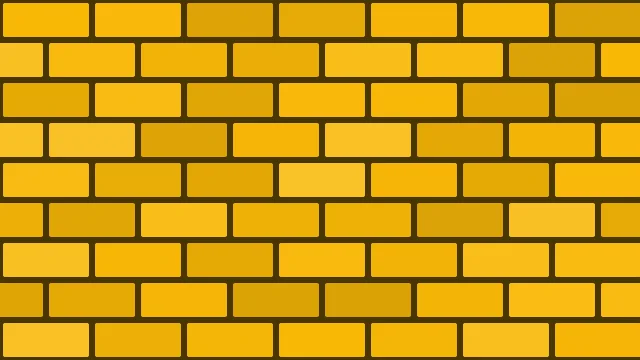 Amber Flame brick background — free HD amber flame color wallpaper 1920x1080