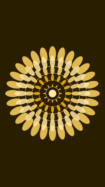 Amber Flame mandala phone wallpaper — free HD amber flame mobile wallpaper 1080x1920
