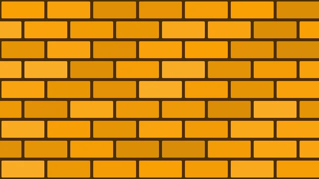 Amber Glow brick background — free HD amber glow color wallpaper 1920x1080