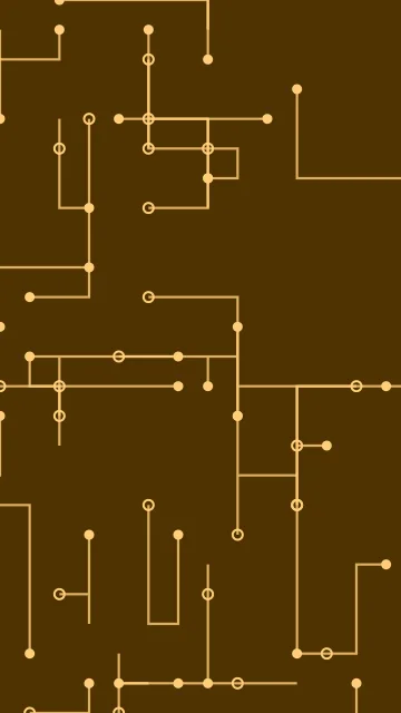 Amber Glow circuit phone wallpaper — free HD amber glow mobile wallpaper 1080x1920