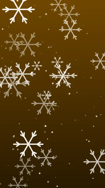 Amber Glow snowflake phone wallpaper — free HD amber glow mobile wallpaper 1080x1920
