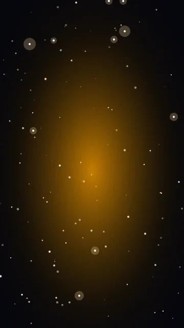 Amber Glow stars phone wallpaper — free HD amber glow mobile wallpaper 1080x1920