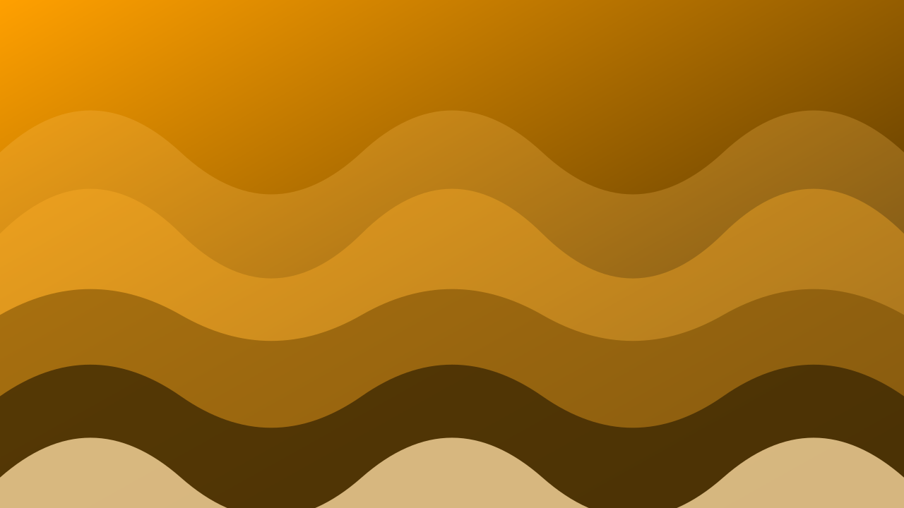 Amber Glow waves background — free HD amber glow color wallpaper 1920x1080