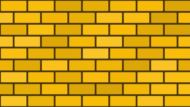 Amber Gold brick background — free HD amber gold color wallpaper 1920x1080