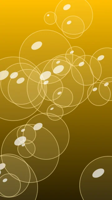 Amber Gold bubbles phone wallpaper — free HD amber gold mobile wallpaper 1080x1920