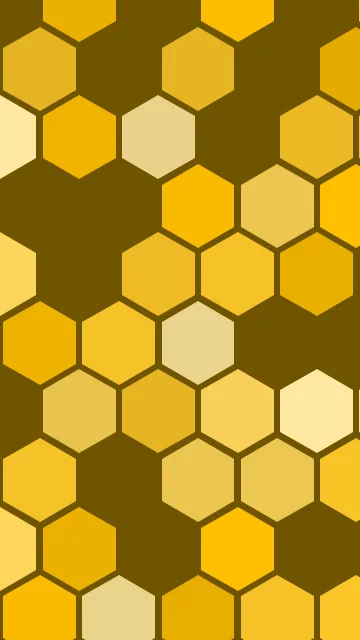 Amber Gold hexagon phone wallpaper — free HD amber gold mobile wallpaper 1080x1920