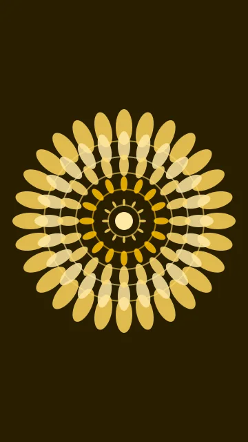 Amber Gold mandala phone wallpaper — free HD amber gold mobile wallpaper 1080x1920