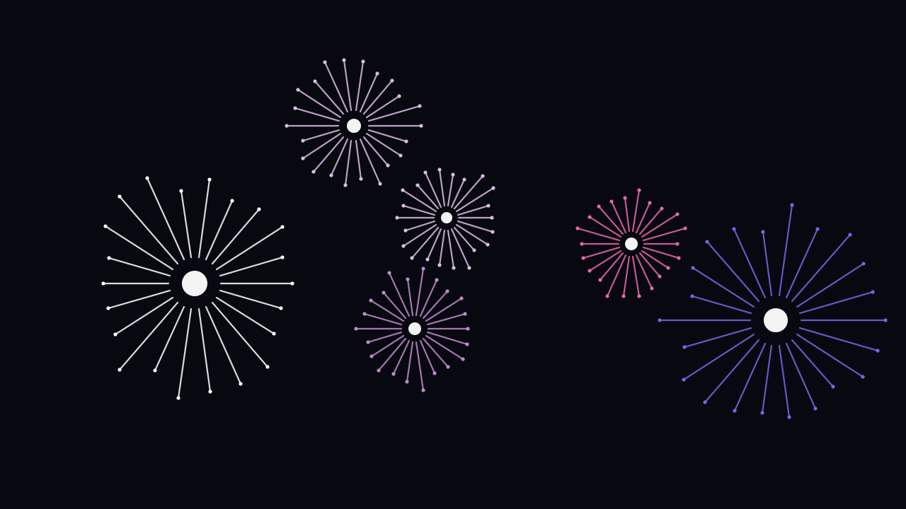 Amethyst fireworks background — free HD amethyst color wallpaper 1920x1080