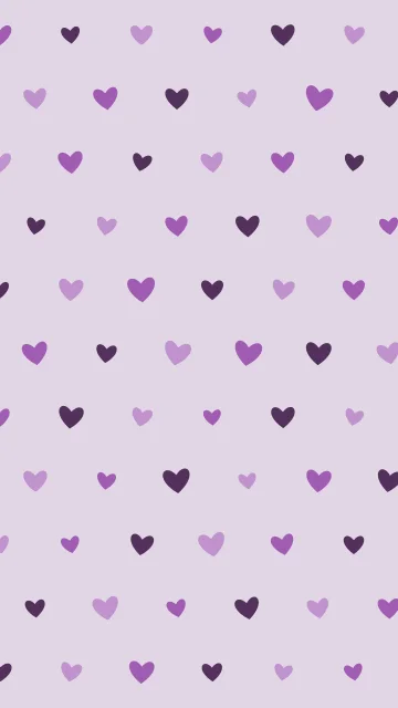 Amethyst hearts phone wallpaper — free HD girly wallpaper