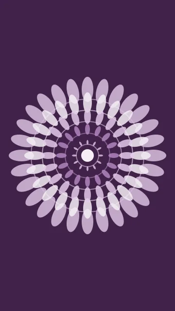 Amethyst Smoke mandala phone wallpaper — free HD amethyst smoke mobile wallpaper 1080x1920
