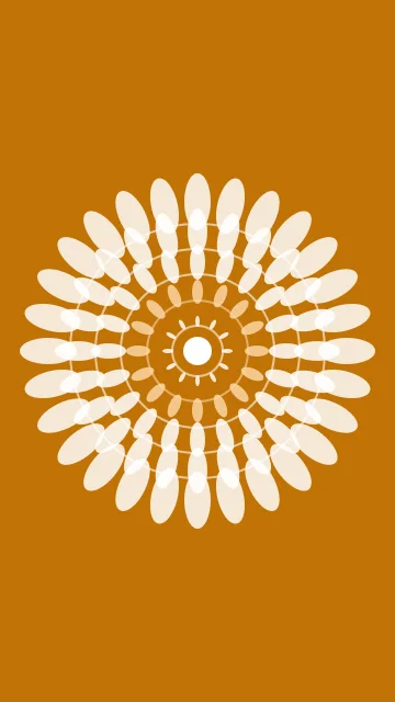 Apricot Cream mandala phone wallpaper — free HD apricot cream mobile wallpaper 1080x1920