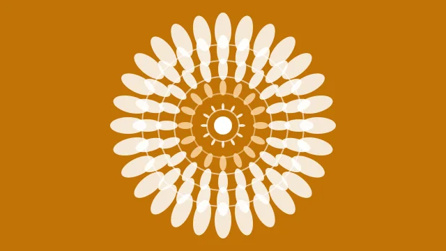 Apricot Cream mandala background — free HD apricot cream color wallpaper 1920x1080
