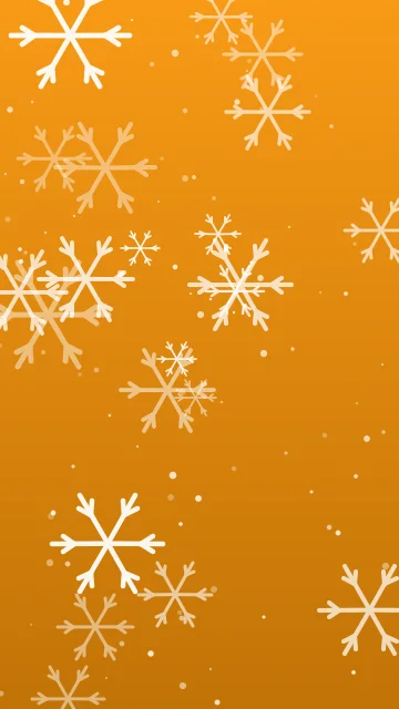 Apricot Cream snowflake phone wallpaper — free HD apricot cream mobile wallpaper 1080x1920