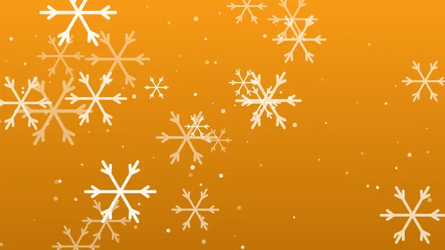Apricot Cream snowflake background — free HD apricot cream color wallpaper 1920x1080