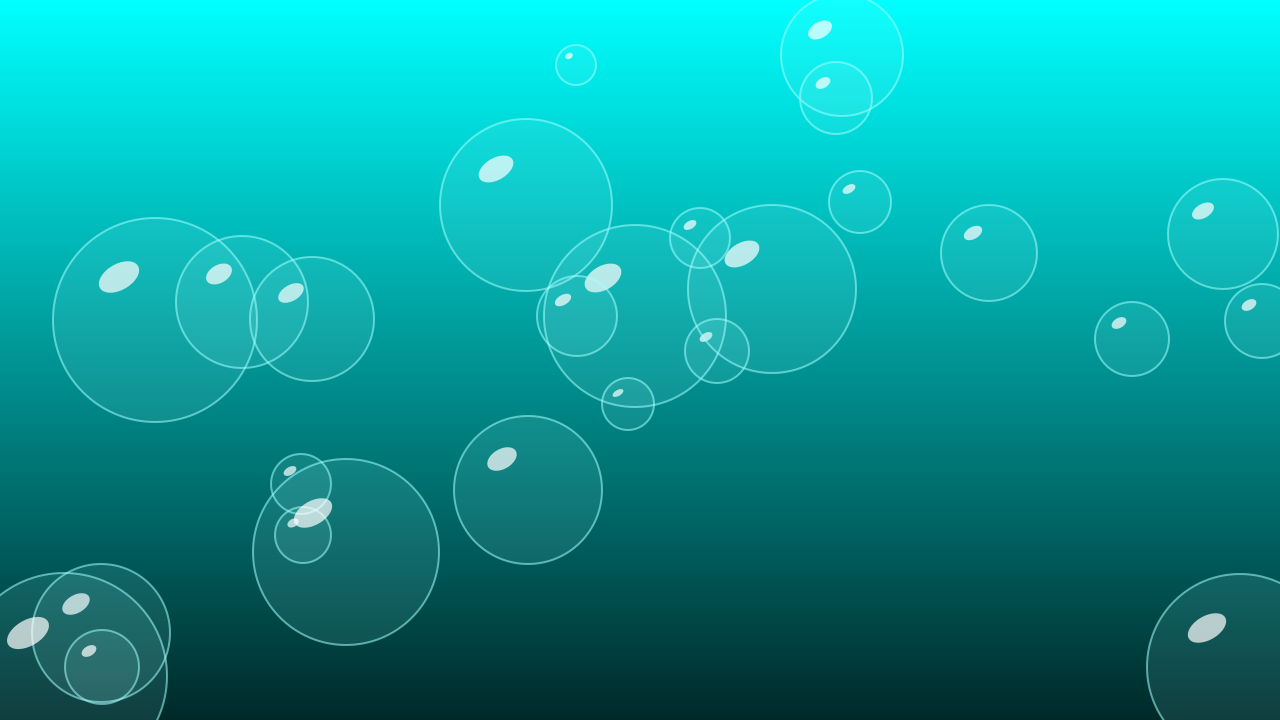 Aqua bubbles background — free HD aqua color wallpaper 1920x1080