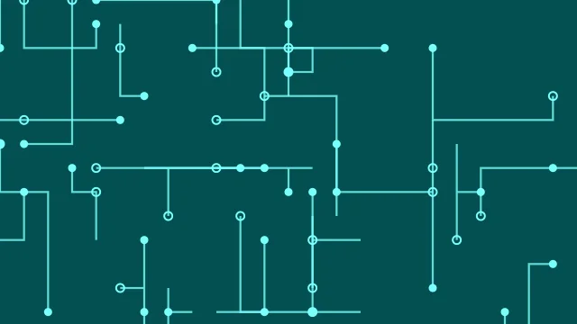 Aqua circuit board background — free HD aqua color wallpaper 1920x1080