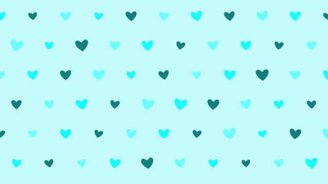 Aqua hearts background — free HD aqua color wallpaper 1920x1080