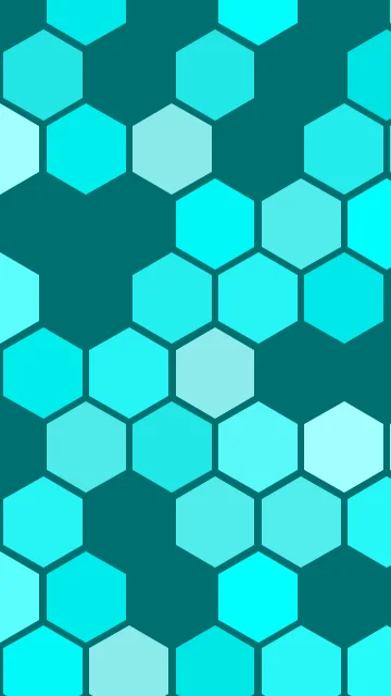 Aqua hexagon phone wallpaper — free HD aqua mobile wallpaper 1080x1920