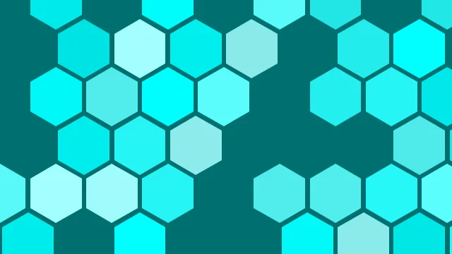 Aqua hexagon background — free HD aqua color wallpaper 1920x1080