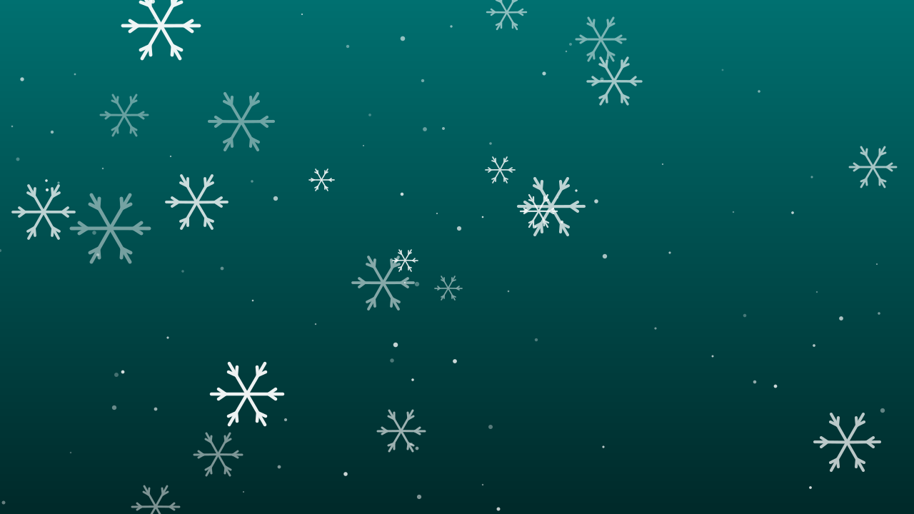 Aqua snowflake background — free HD aqua color wallpaper 1920x1080