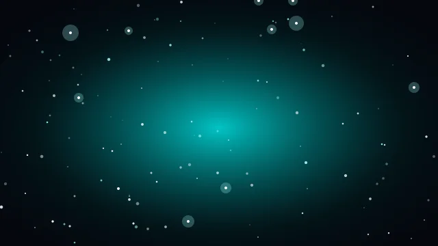 Aqua starry background — free HD aqua color wallpaper 1920x1080