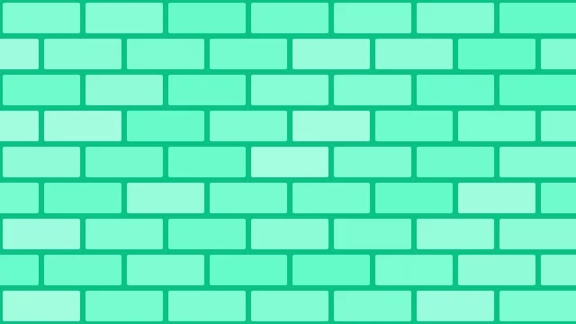Aquamarine brick background — free HD aquamarine color wallpaper 1920x1080