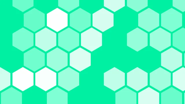 Aquamarine hexagon background — free HD aquamarine color wallpaper 1920x1080