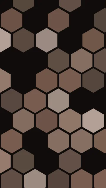 Ash Brown hexagon phone wallpaper — free HD ash brown mobile wallpaper 1080x1920