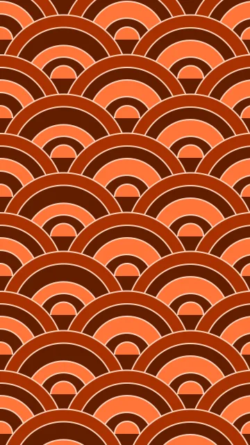 Atomic Tangerine artdeco phone wallpaper — free HD atomic tangerine mobile wallpaper 1080x1920