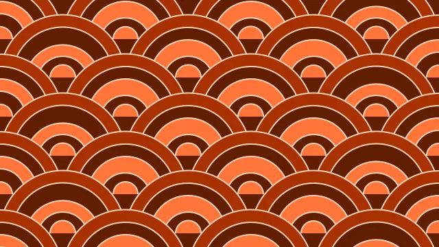 Atomic Tangerine art deco background — free HD atomic tangerine color wallpaper 1920x1080