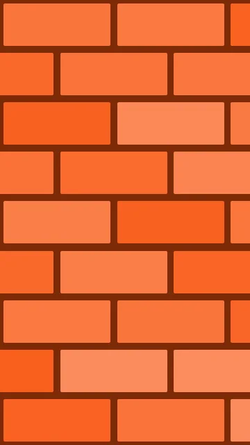 Atomic Tangerine brick phone wallpaper — free HD atomic tangerine mobile wallpaper 1080x1920