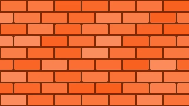 Atomic Tangerine brick background — free HD atomic tangerine color wallpaper 1920x1080