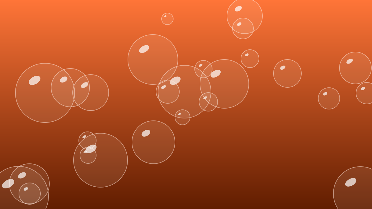 Atomic Tangerine bubbles background — free HD atomic tangerine color wallpaper 1920x1080
