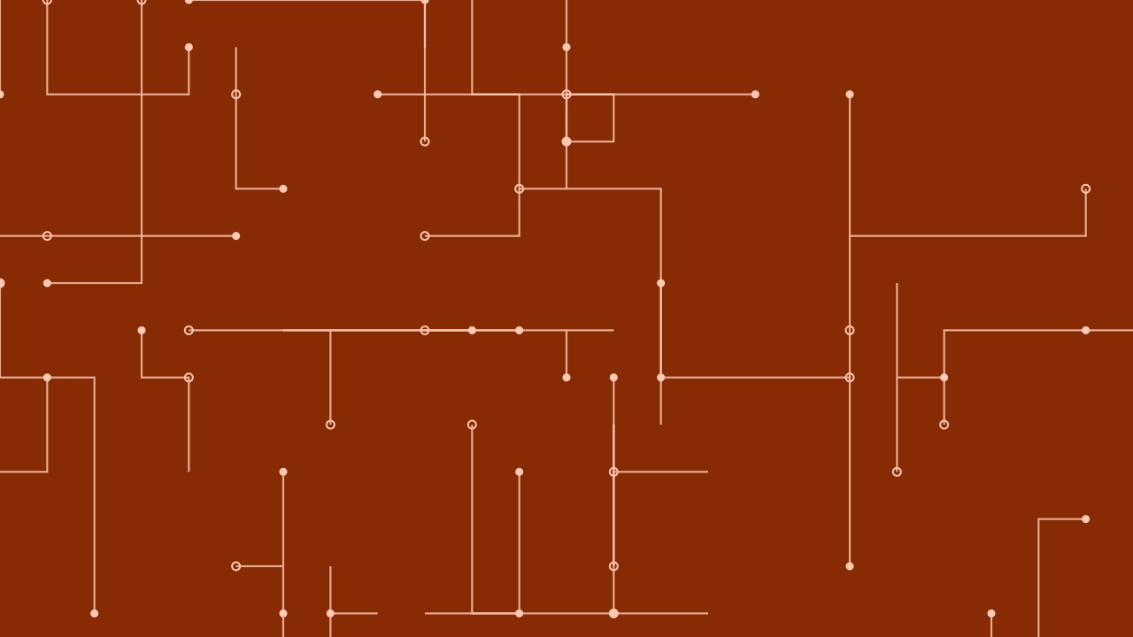 Atomic Tangerine circuit board background — free HD atomic tangerine color wallpaper 1920x1080