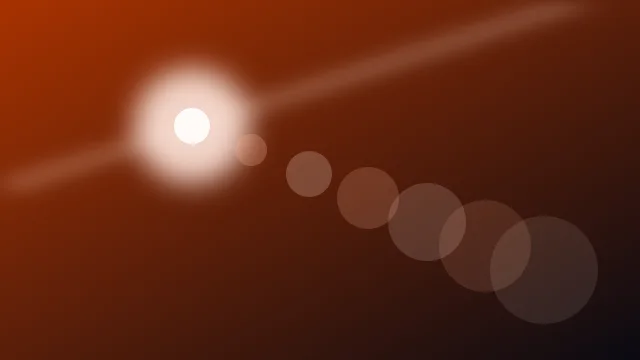 Atomic Tangerine lens flare background — free HD atomic tangerine color wallpaper 1920x1080