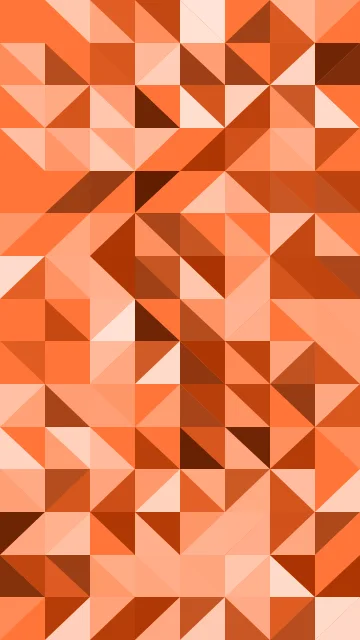 Atomic Tangerine geometric phone wallpaper — free HD atomic tangerine mobile wallpaper 1080x1920
