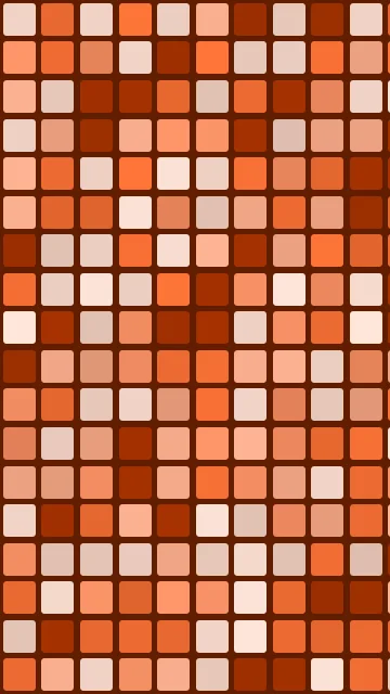Atomic Tangerine mosaic phone wallpaper — free HD atomic tangerine mobile wallpaper 1080x1920