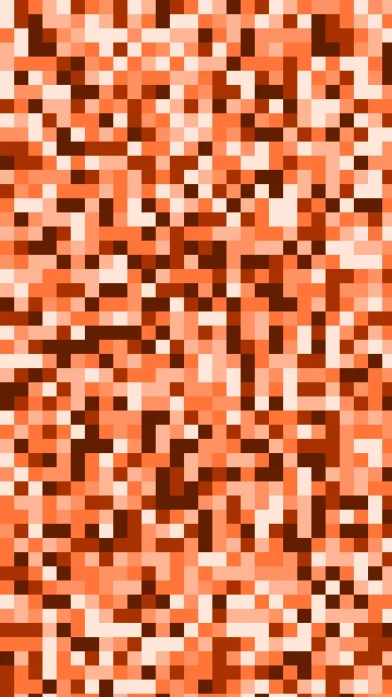 Atomic Tangerine pixel phone wallpaper — free HD atomic tangerine mobile wallpaper 1080x1920