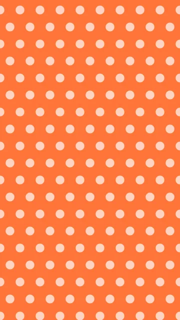 Atomic Tangerine polkadot phone wallpaper — free HD atomic tangerine mobile wallpaper 1080x1920