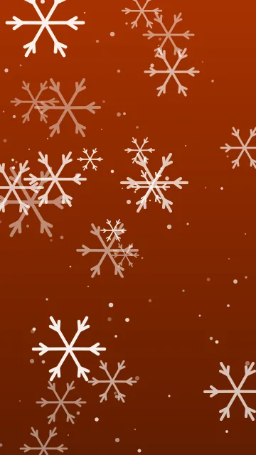 Atomic Tangerine snowflake phone wallpaper — free HD atomic tangerine mobile wallpaper 1080x1920